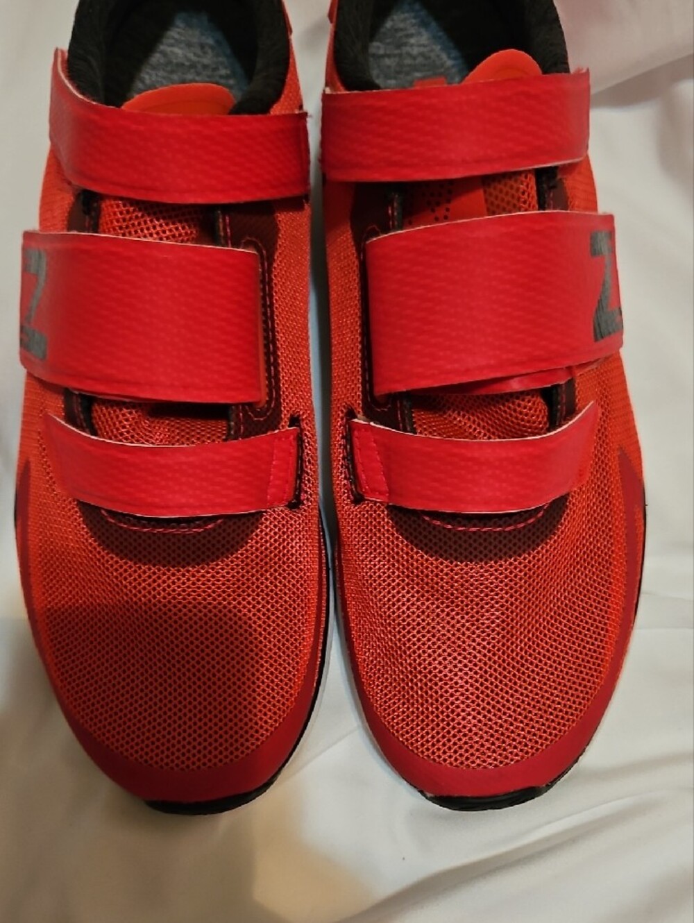 New Balance Women's Triple-Strap Indoor Cycle Spin Shoes Red/Black Size 8.5 - Picture 5 of 14